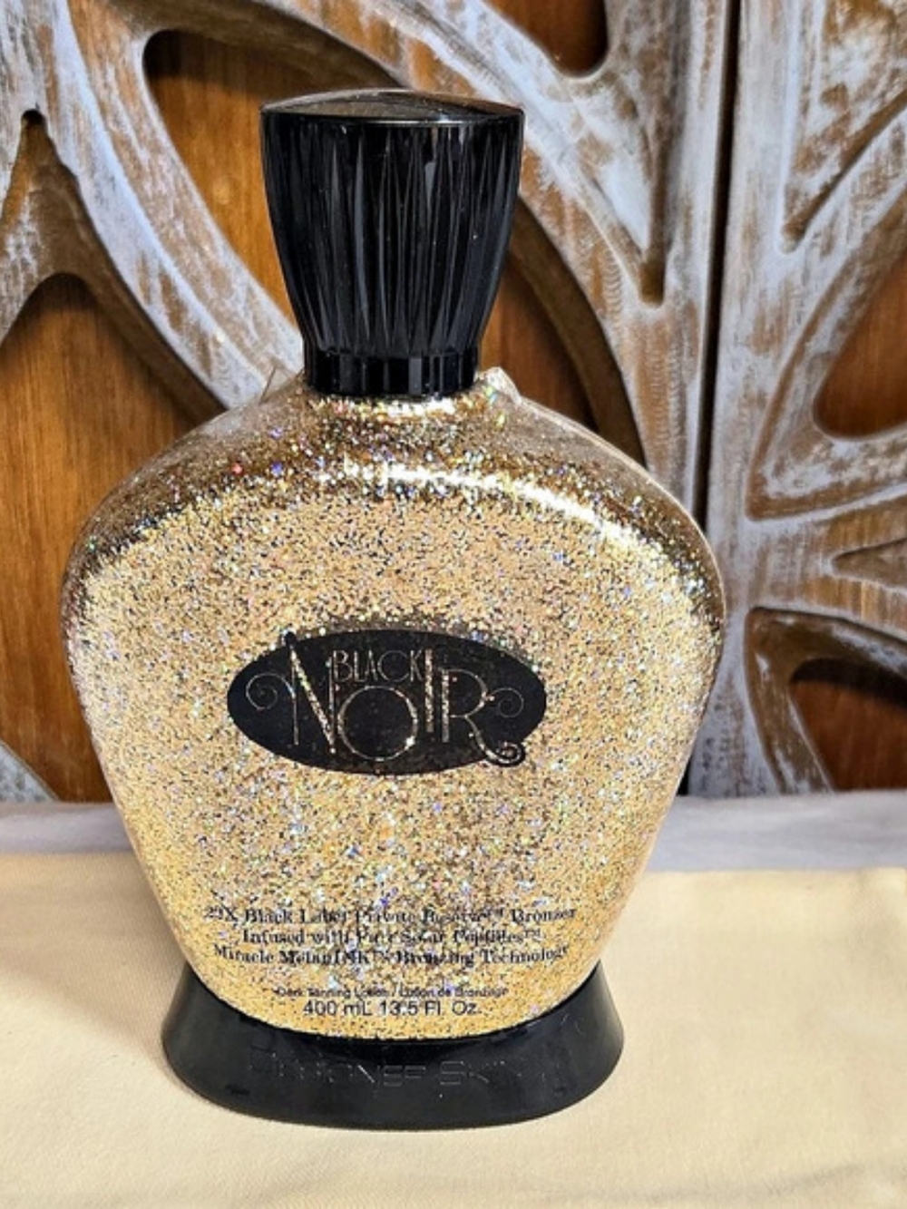 Black Noir Glitter Body Lotion 400 mL